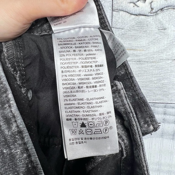 🍉 Levi's 711 Skinny Jeans in Acid Wash - Picture 8 of 8